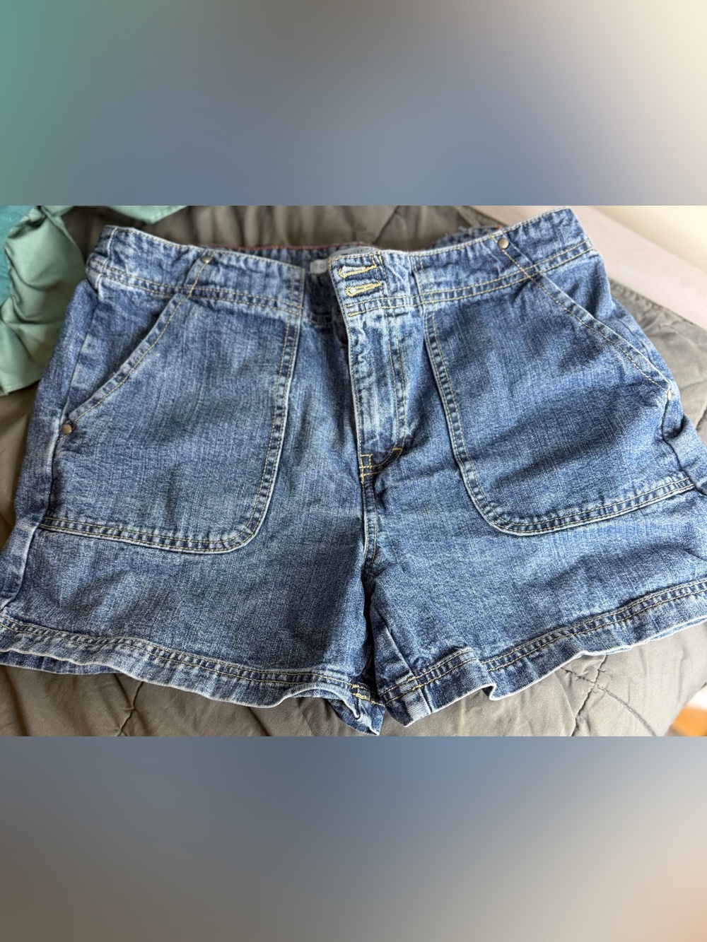 Tommy Hilfiger Light Blue Denim Pocket Shorts